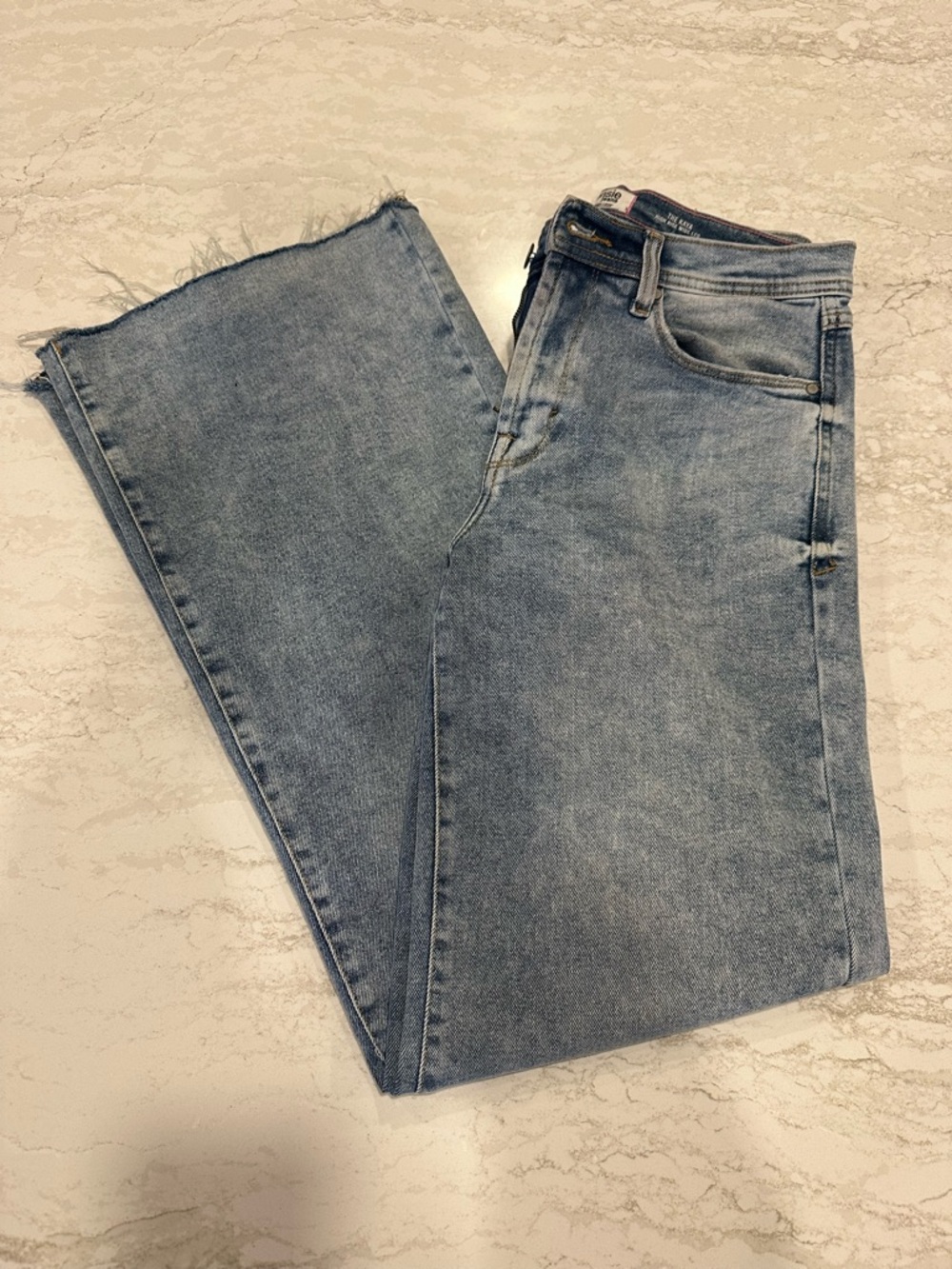 Kensie Light Blue Wide Leg Jeans